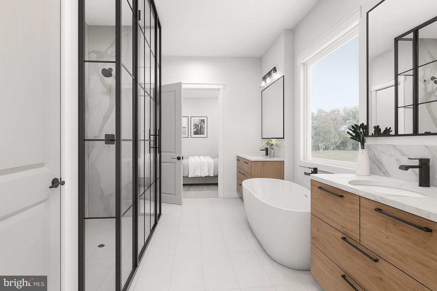 3130 Bidle Road Middletown, MD 21769 - Photo 15 of 16 a bathroom with a tub sink and mirror