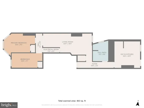 a picture of a floor plan