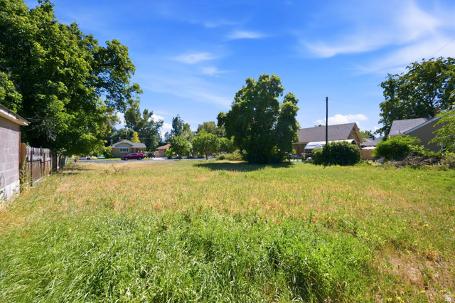300 East S, Unit 2 Logan, UT 84321 - Photo 15 of 38 Expansive grass lot bordered by a wood fence on one side and mature trees