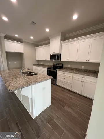 a view of a staircase