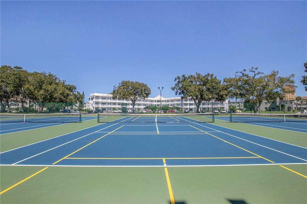2456 Ecuadorian Way, Unit 46 Clearwater, FL 33763 - Photo 65 of 65 a view of a tennis court