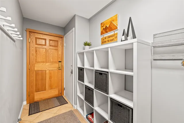 a view of an entryway