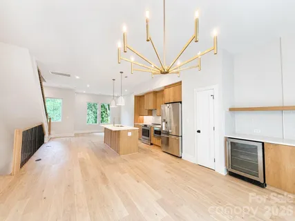 a very nice looking room with a large window