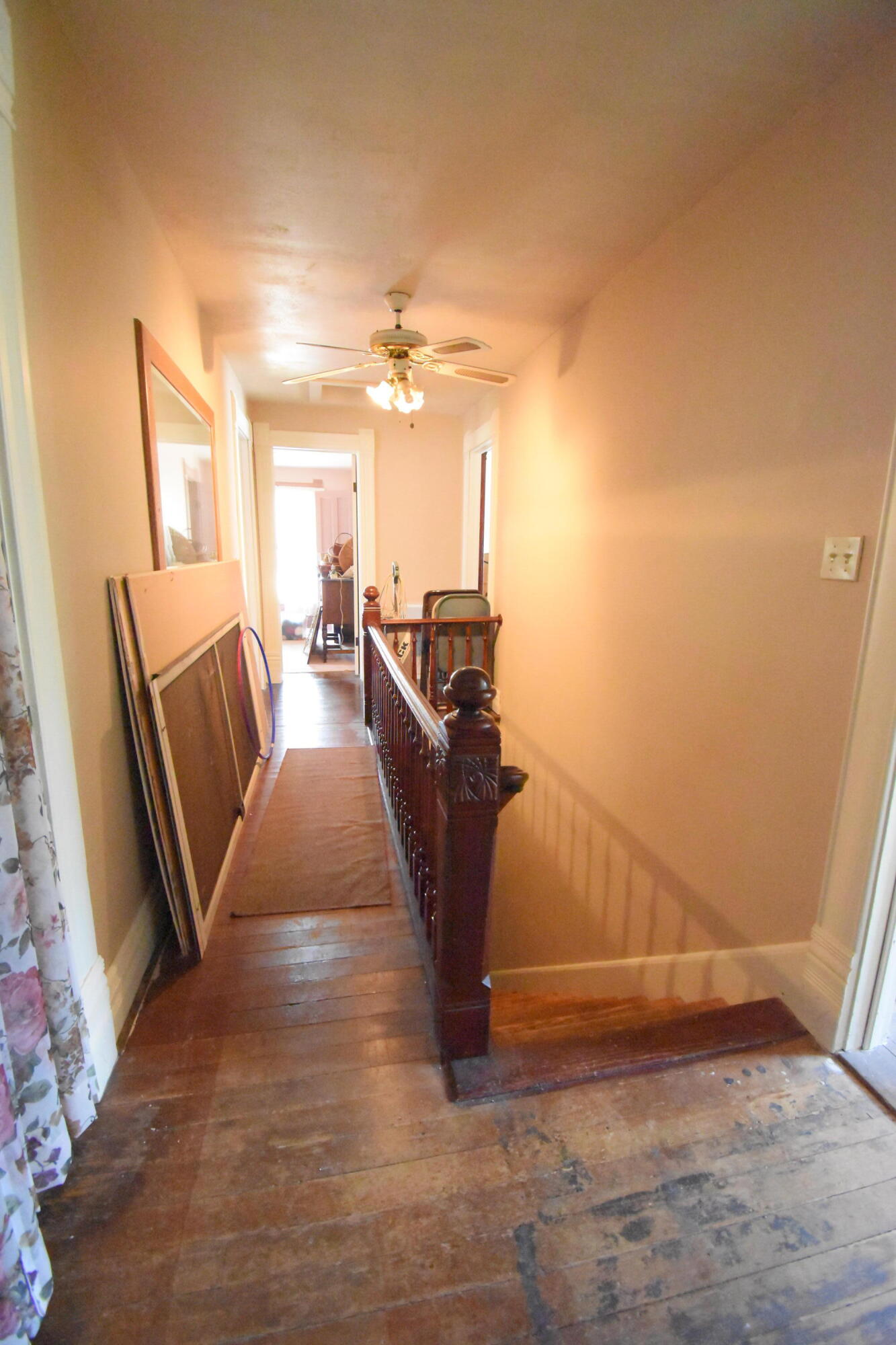522 North Cullen Street Rensselaer, IN 47978 - Photo 25 of 43 a view of a livingroom with furniture and staircase