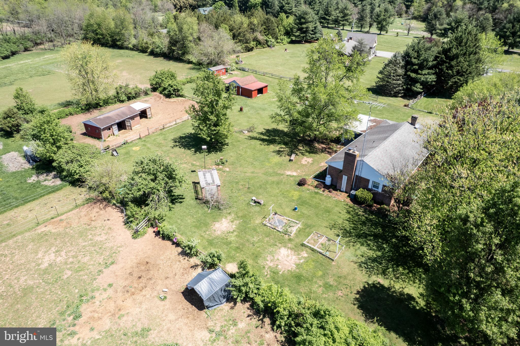 2226 Harney Road Littlestown, PA 17340 - Photo 97 of 113 an aerial view of residential house with outdoor space