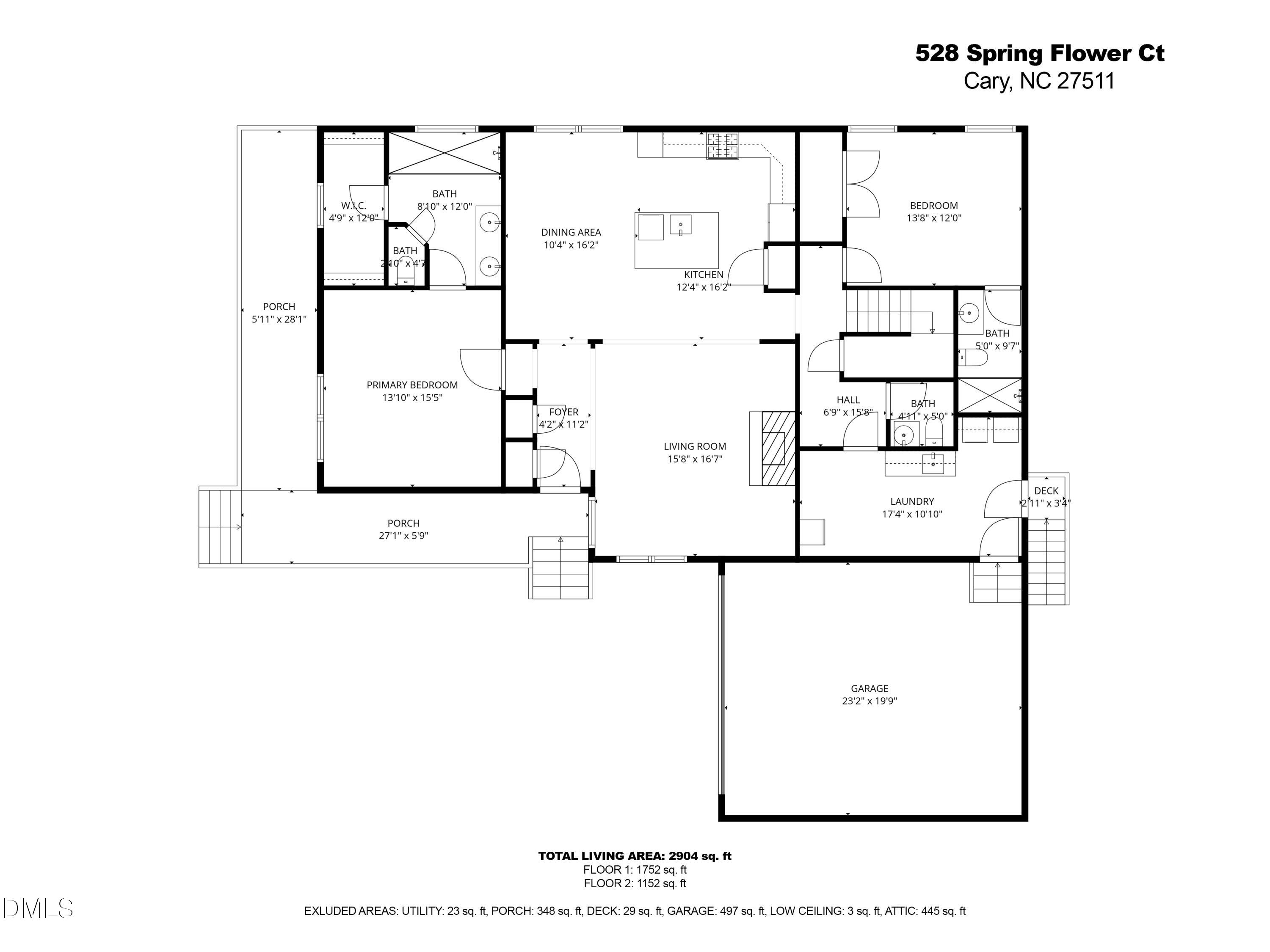 528 Spring Flower Court Cary, NC 27511 - Photo 48 of 51 1st Floor