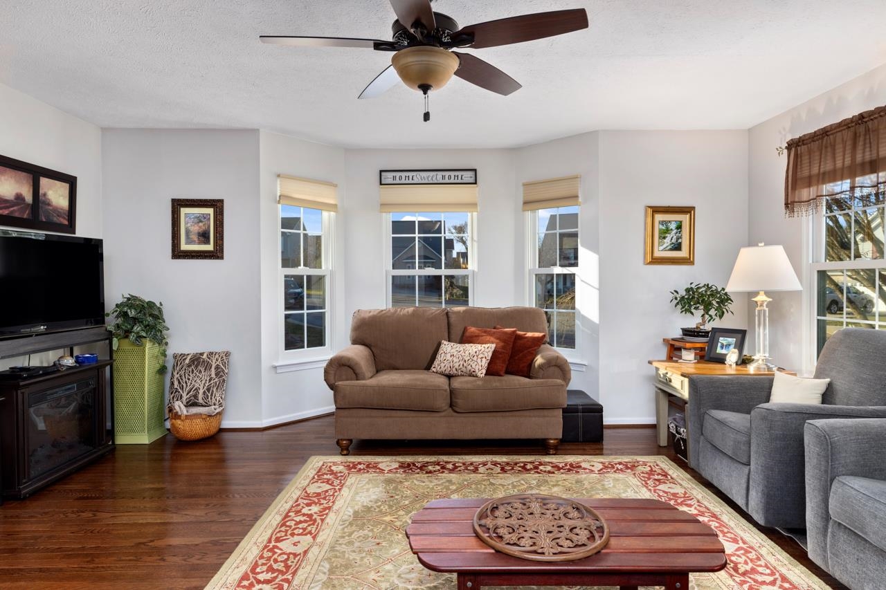 208 Kingsport Road Waynesboro, VA 22980 - Photo 10 of 38 a living room with furniture and a flat screen tv