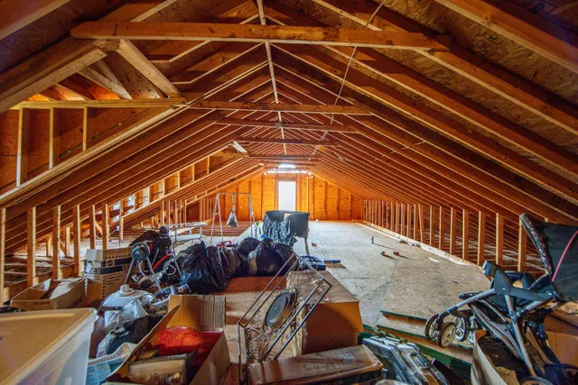 a view of storage and utility room