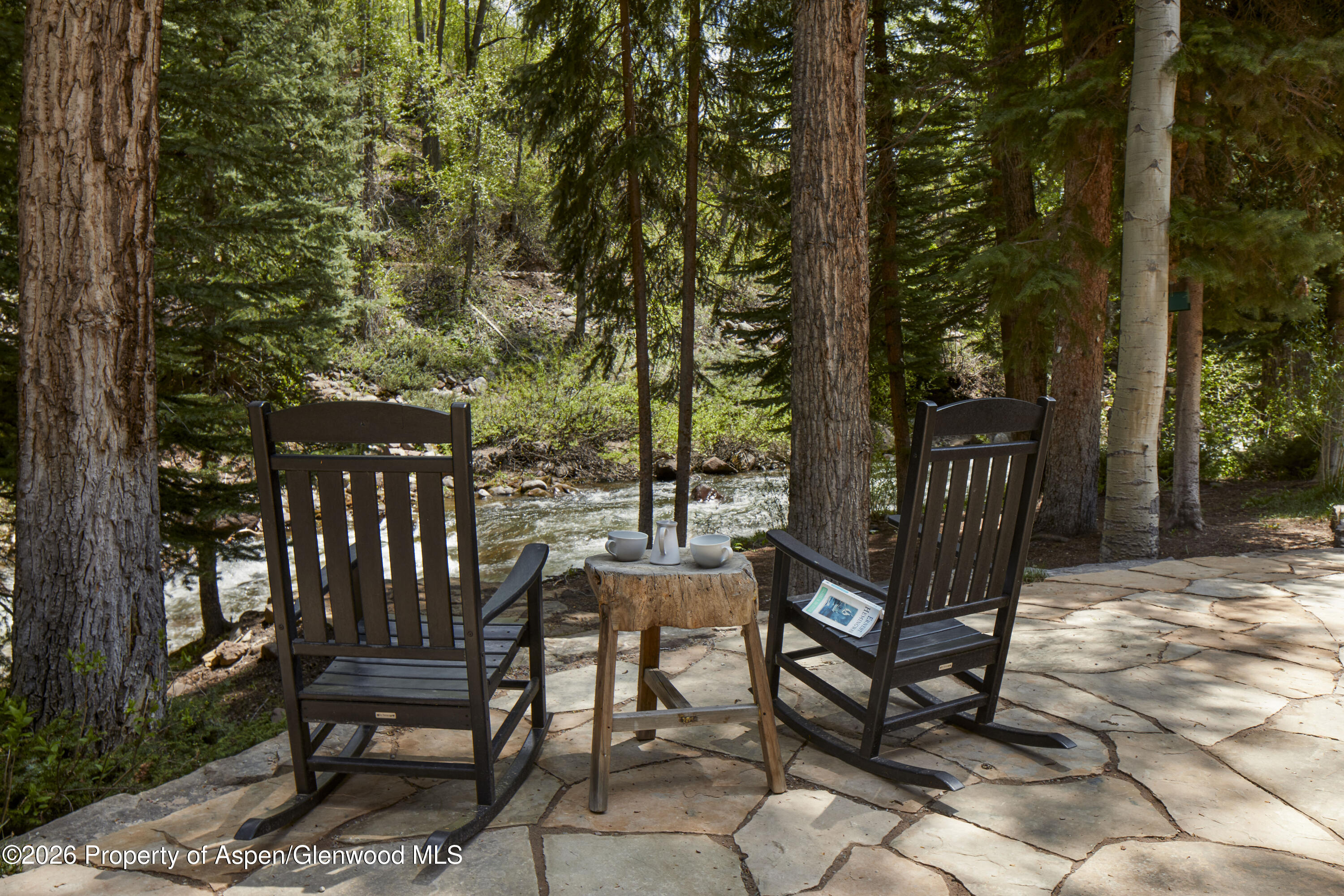 143 Conundrum Creek Road Aspen, CO 81611 - Photo 14 of 16 a view of chairs in patio