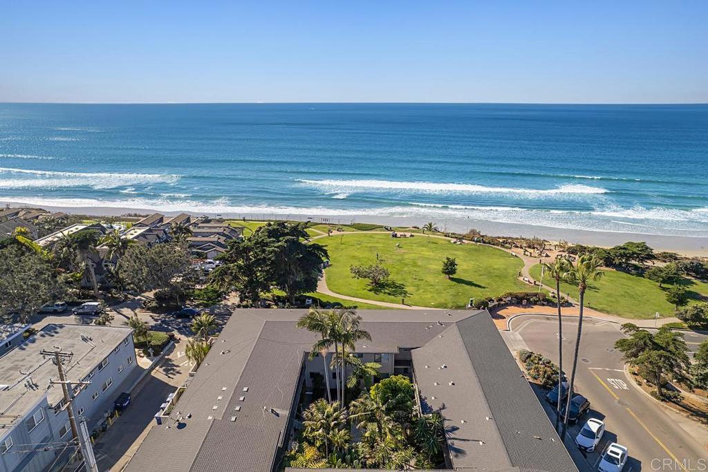 155 15th Street, Unit 19 Del Mar, CA 92014 - Photo 17 of 29 a view of a ocean from a balcony