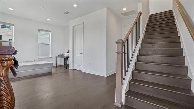 a view of entryway and hall