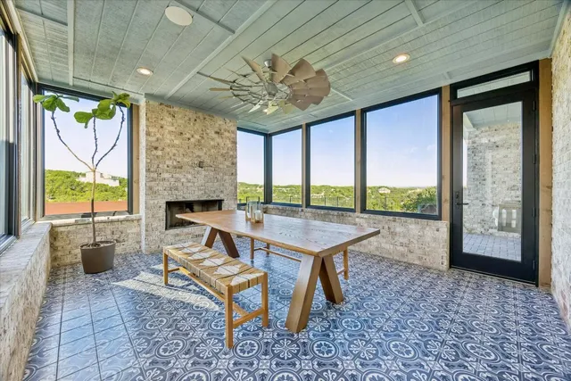 a view of an outdoor space and yard