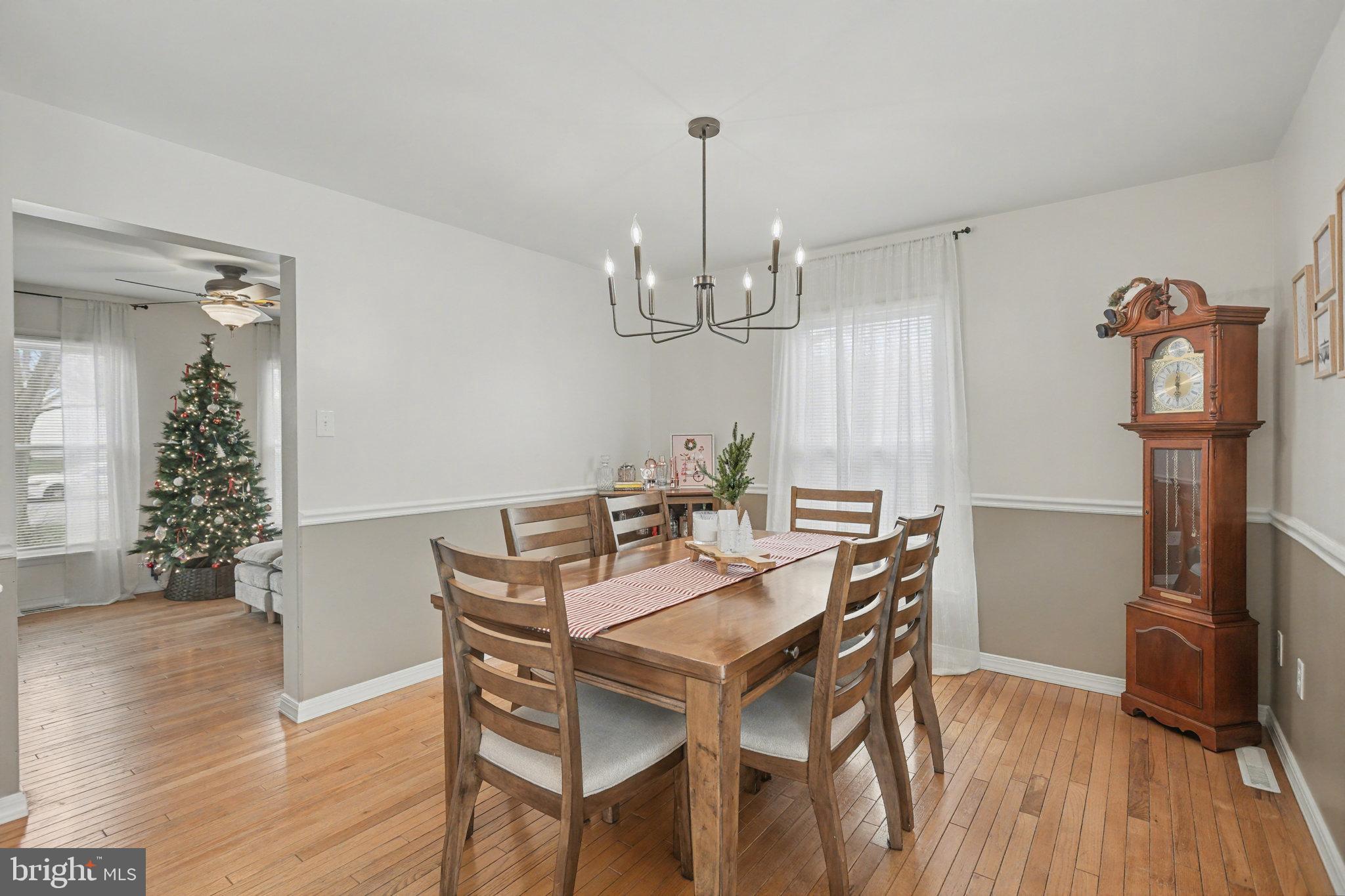 7 Meadow Lane Hanover, PA 17331 - Photo 7 of 31 a view of a dining room with furniture wooden floor and chandelier