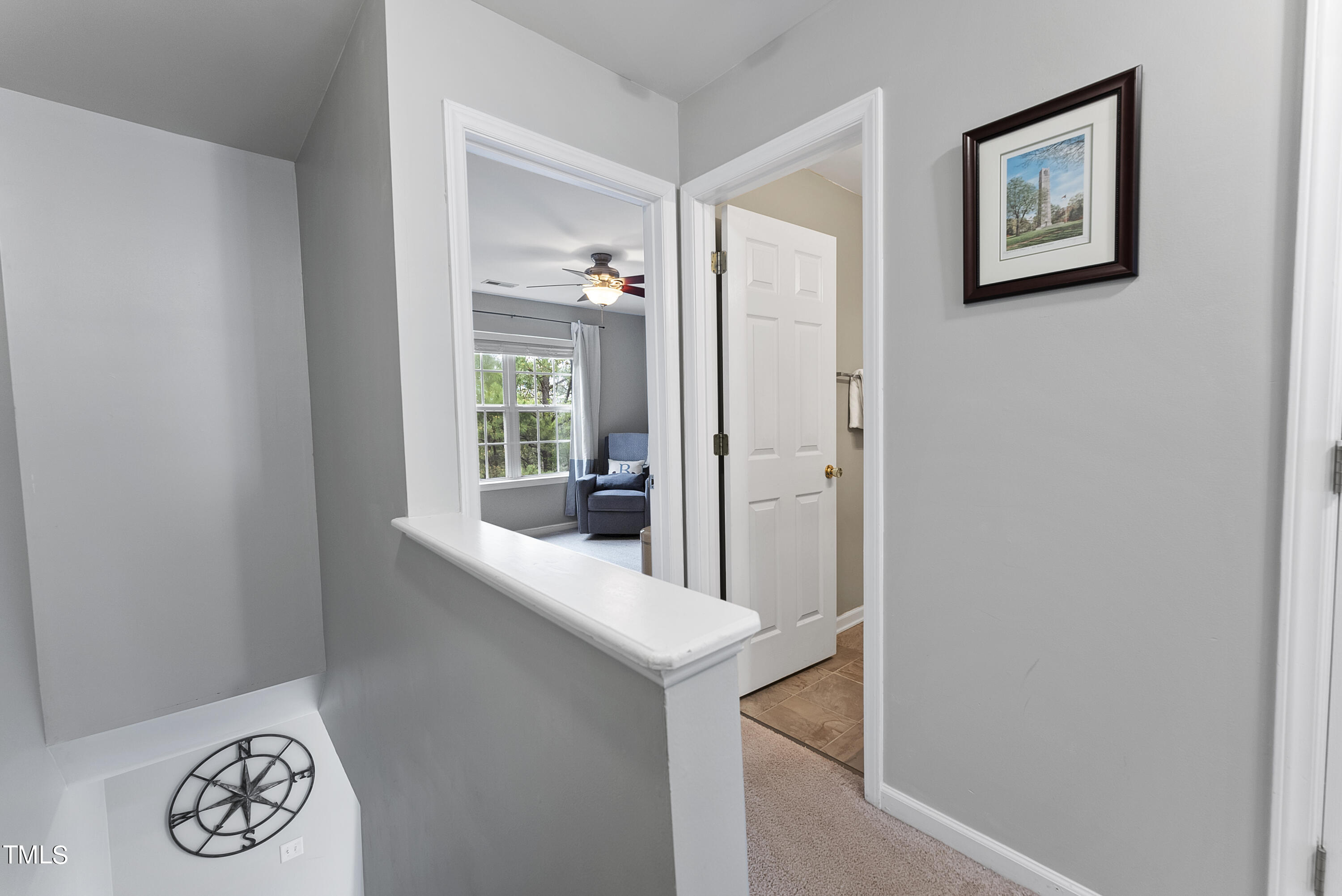 4828 Black Mountain Path Raleigh, NC 27612 - Photo 19 of 30 Upstairs hallway