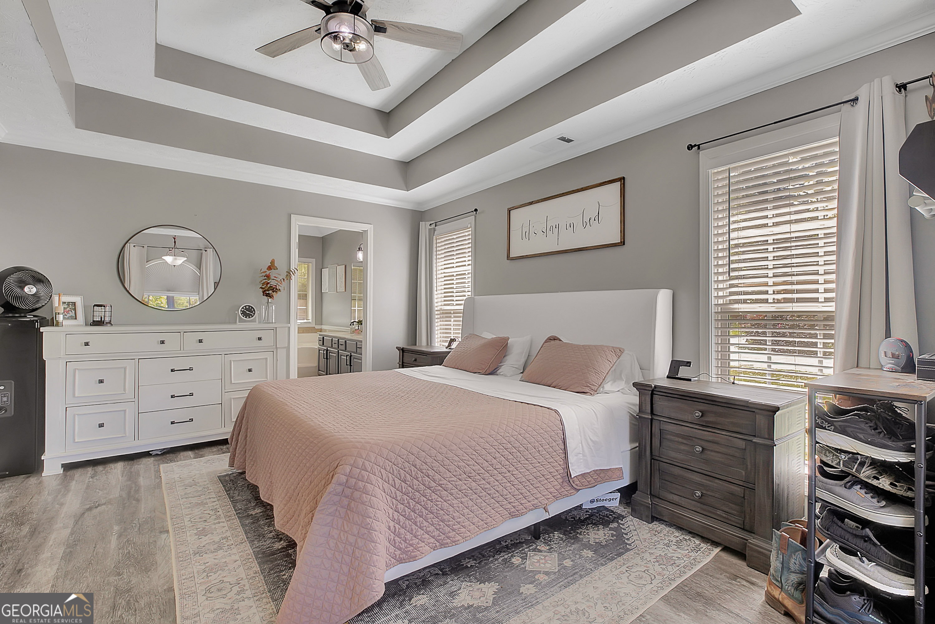 229 John Lovelace Road LaGrange, GA 30241 - Photo 12 of 59 a bedroom with a bed and a dresser