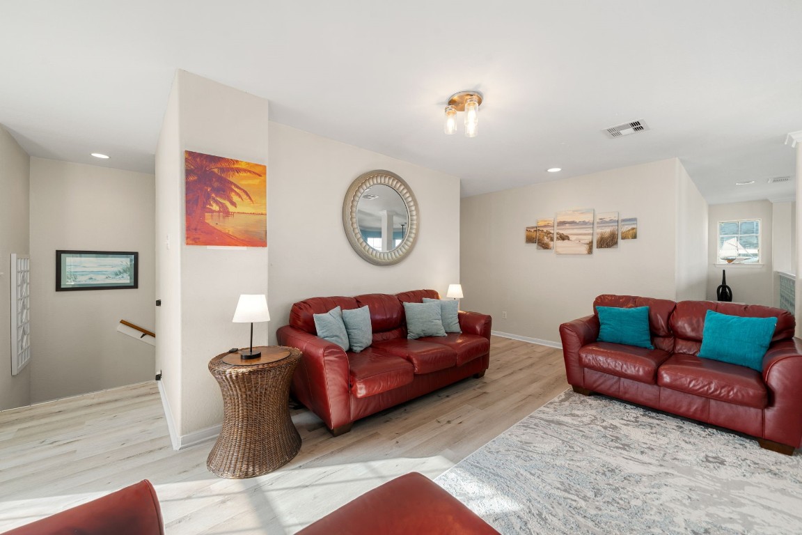 116 Starfish Street Surfside Beach, TX 77541 - Photo 25 of 49 a living room with furniture and a window