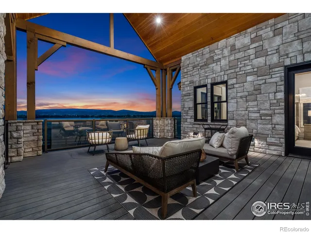 a view of a big room with windows