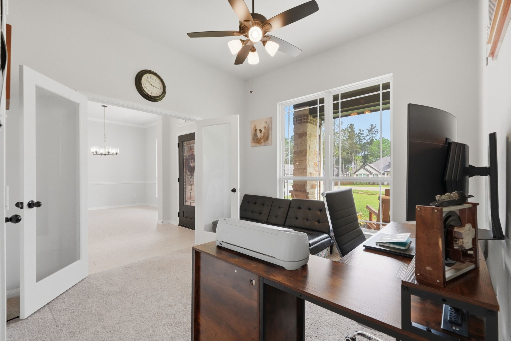 13331 Wichita Fall Trail Road Conroe, TX 77303 - Photo 4 of 22 A flexible space just off the entry, perfect for a home office, with the option to easily serve as a fourth bedroom when needed.