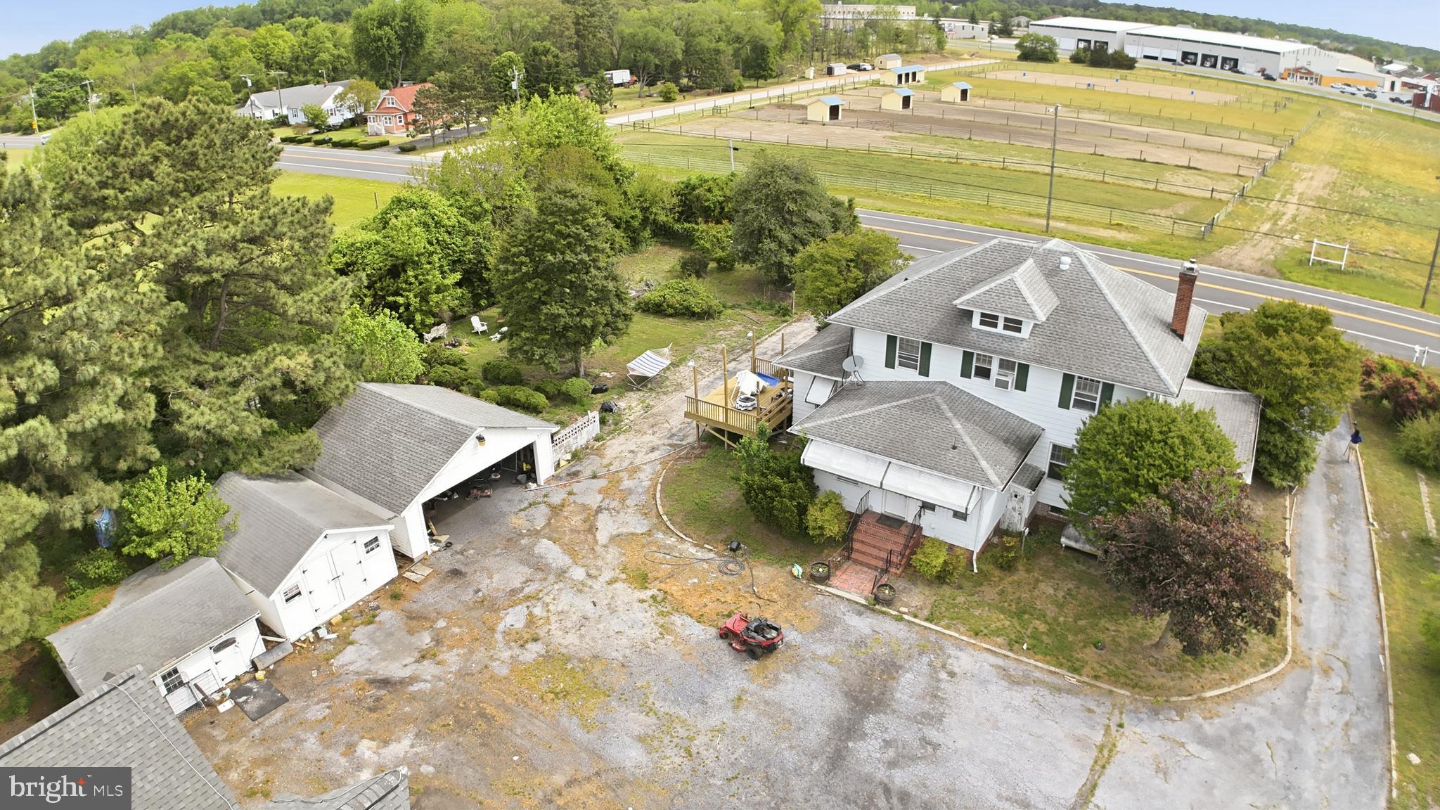 32076 Gordy Road Laurel, DE 19956 - Photo 51 of 52 an aerial view of residential houses with outdoor space