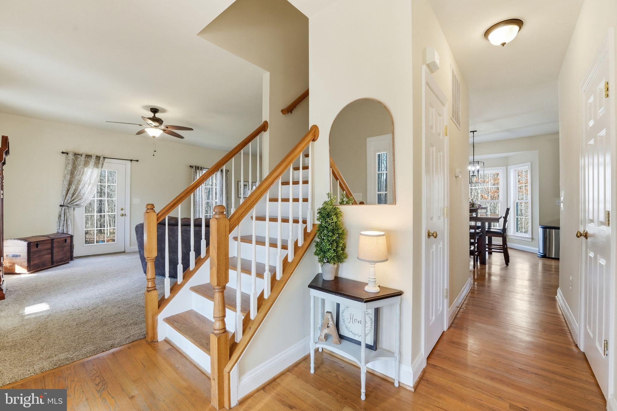 2171 Towles Road Midland, VA 22728 - Photo 9 of 58 a view of entryway and hall with wooden floor