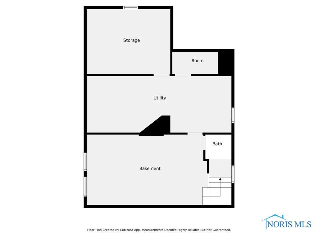 3939 Garrison Road Toledo, OH 43613 - Photo 42 of 44 Basement floor plan