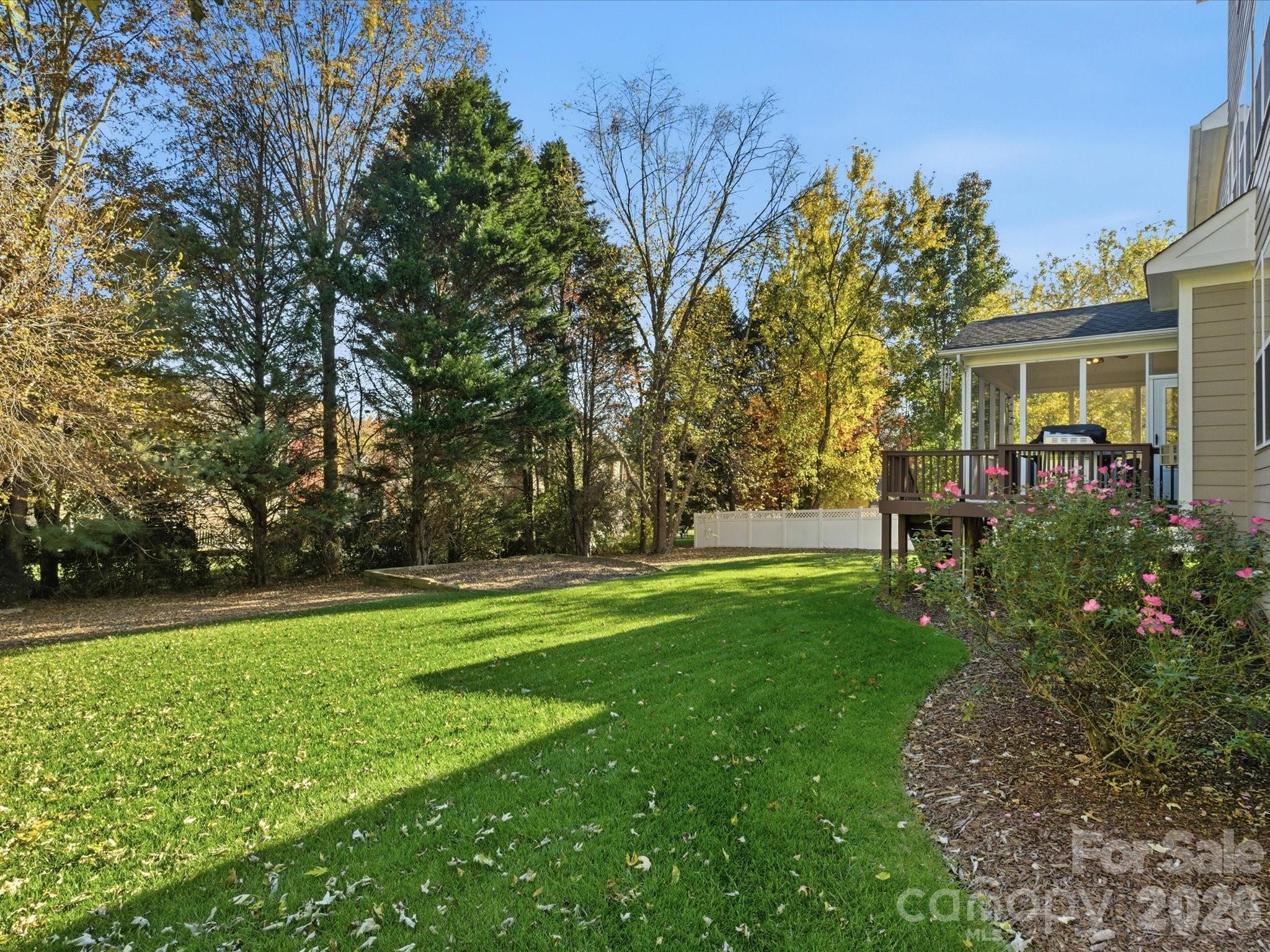 6318 Riverside Oaks Drive Huntersville, NC 28078 - Photo 46 of 48 a view of a house with a backyard