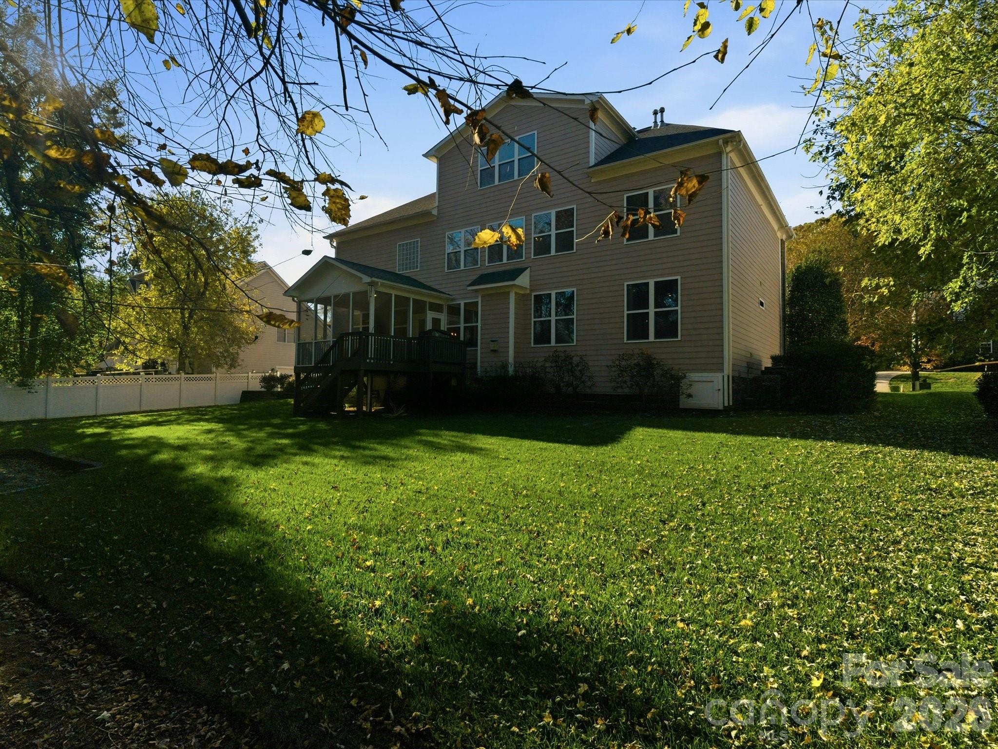 6318 Riverside Oaks Drive Huntersville, NC 28078 - Photo 47 of 48 a front view of house with yard and green space