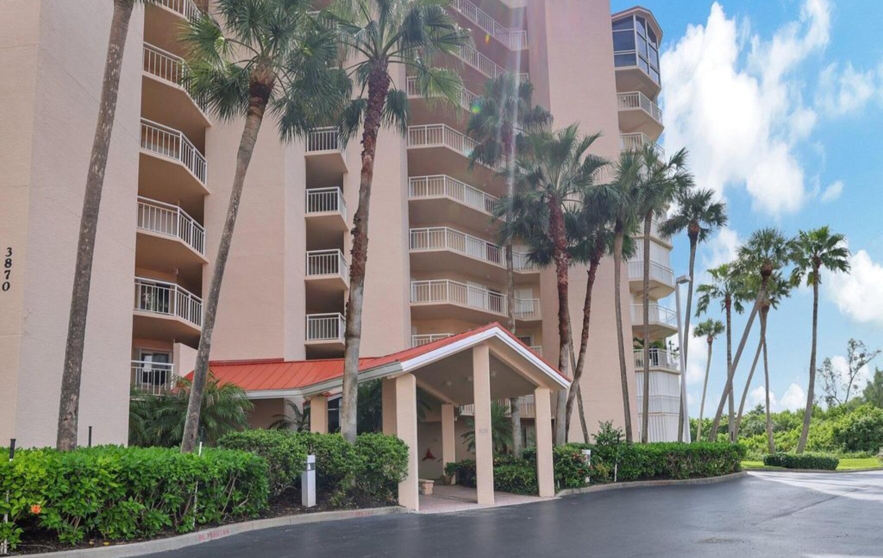 3870 North Hwy A1A, Unit 1011 Hutchinson Island, FL 34949 - Photo 27 of 30 front view of a building with a street