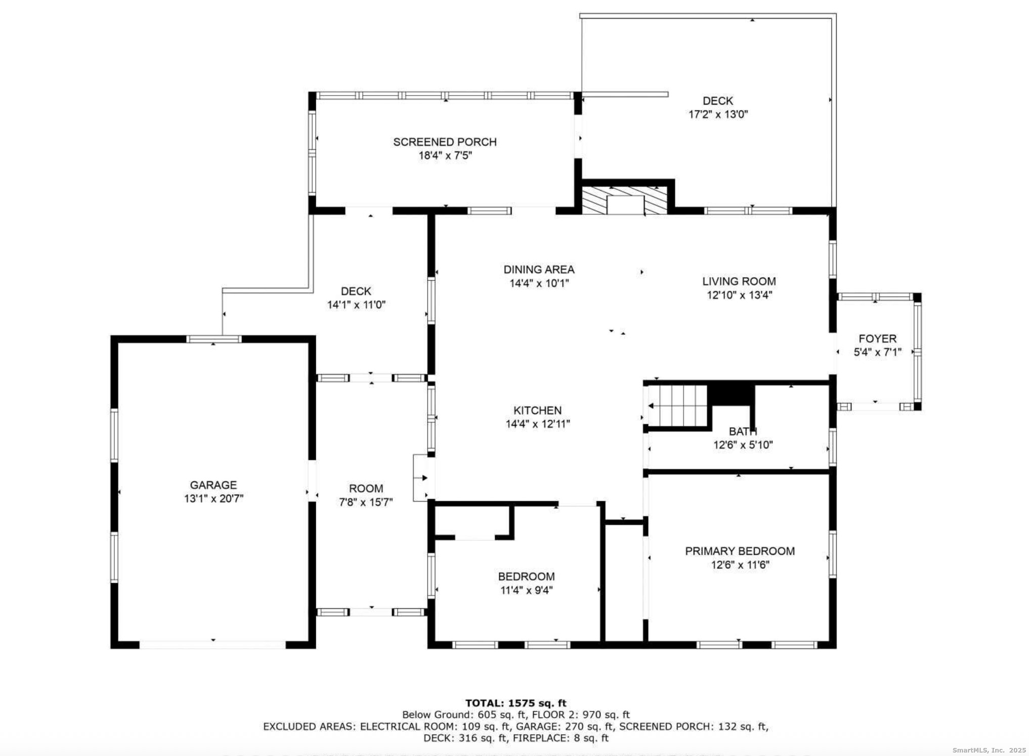 60 Indian Spring Road Woodstock, CT 06281 - Photo 39 of 40 a picture of a floor plan