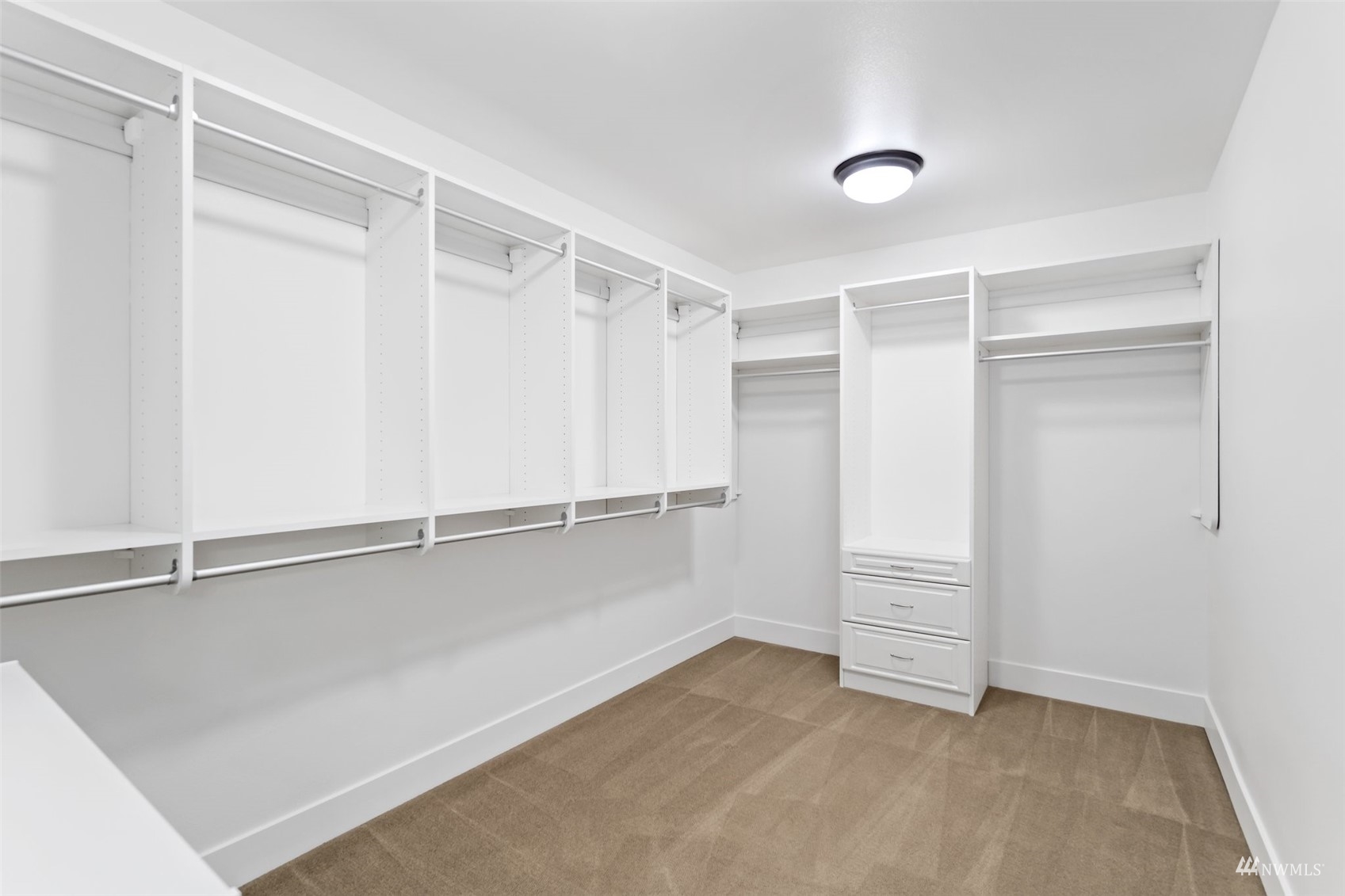 1012 North 29th Street Renton, WA 98056 - Photo 26 of 40 a view of an empty walk in closet