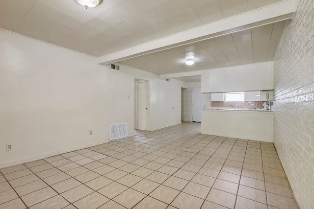 a view of a room with a utility room