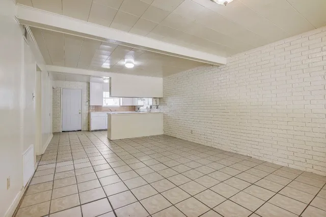 a view of a room and utility room