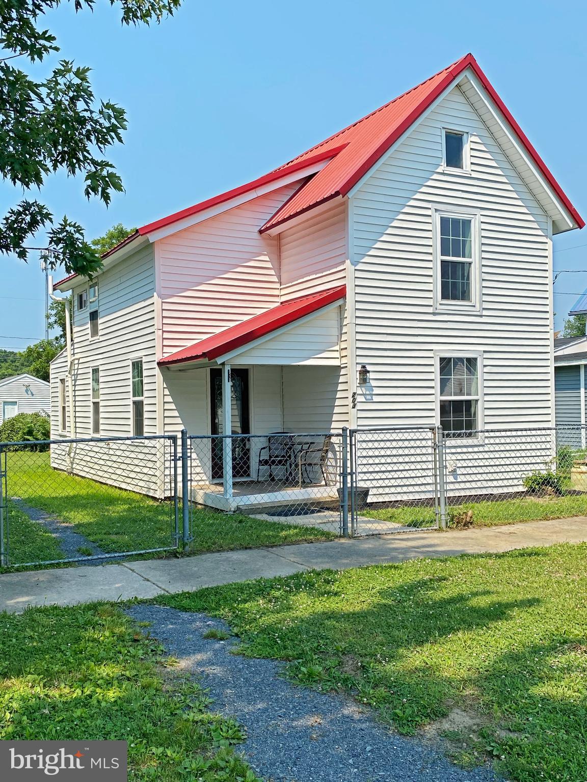 Left Side of Home and 50 Year Metal Roof
