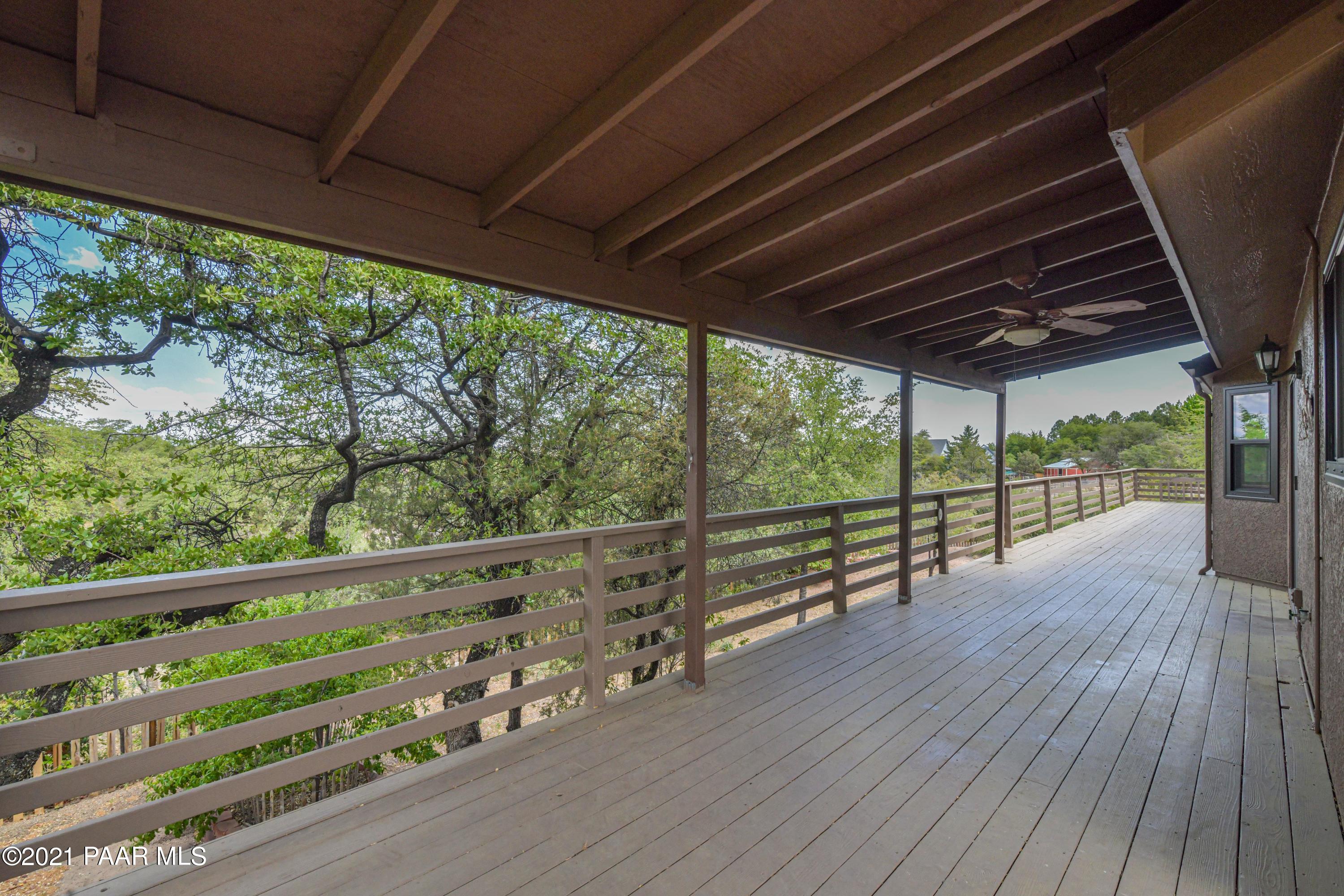 2800 West Bard Ranch Road Prescott, AZ 86305 - Photo 13 of 53 Covered Deck