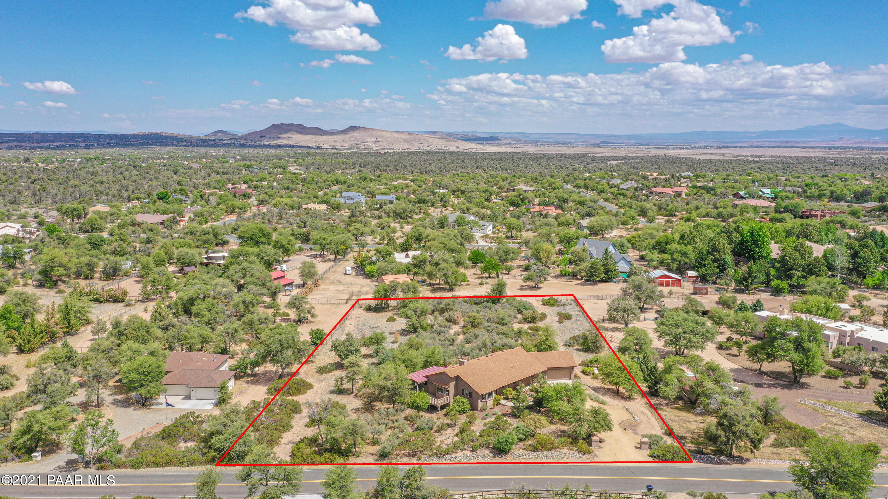 2800 West Bard Ranch Road Prescott, AZ 86305 - Photo 41 of 53 Aerial