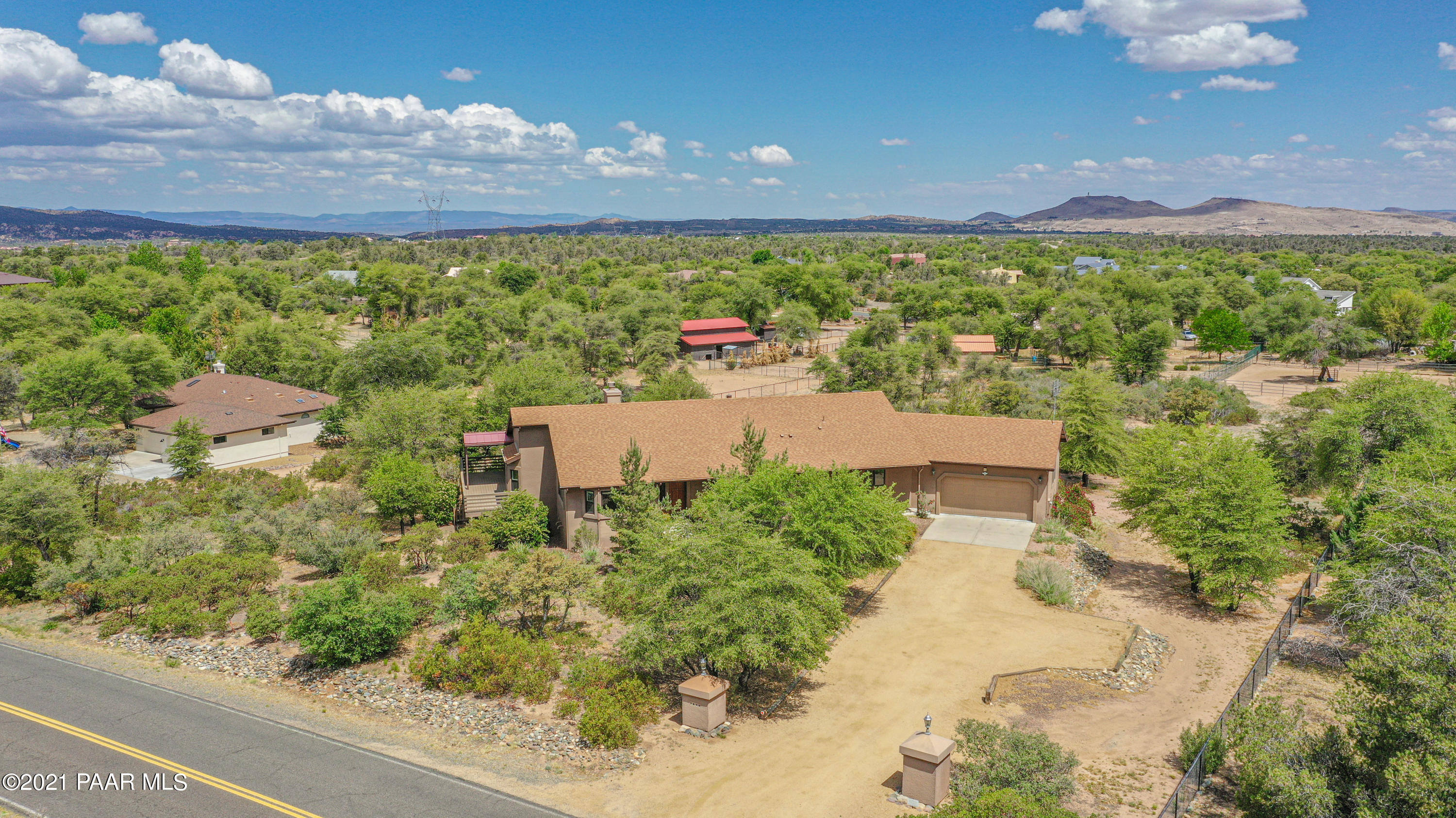 2800 West Bard Ranch Road Prescott, AZ 86305 - Photo 43 of 53 Aerial