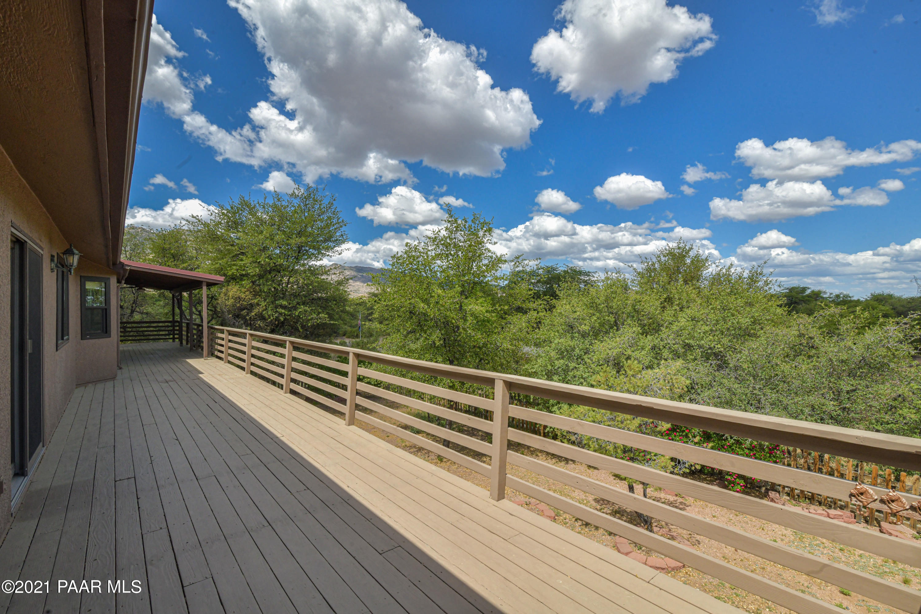 2800 West Bard Ranch Road Prescott, AZ 86305 - Photo 46 of 53 Large wrap around Deck