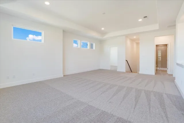 a view of empty room