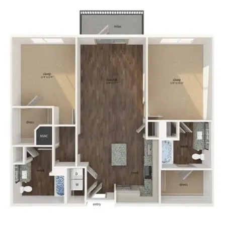 $1,850 | 2190 Northlake Parkway, Unit 2011, Tucker, GA 30084