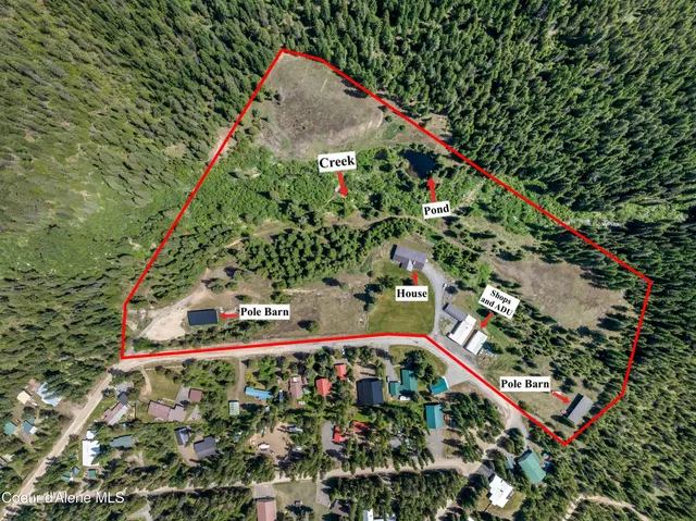 $1,725,000 | 435 Shady Pines Loop, Priest Lake, ID 83856