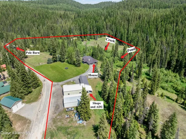 $1,725,000 | 435 Shady Pines Loop, Priest Lake, ID 83856
