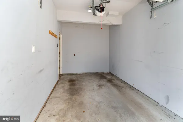 a view of a pathway with a patio