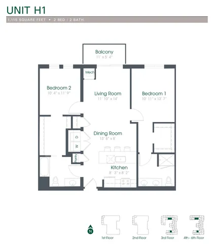 $3,425 | 255 North Addison Avenue, Unit 517, Elmhurst, IL 60126
