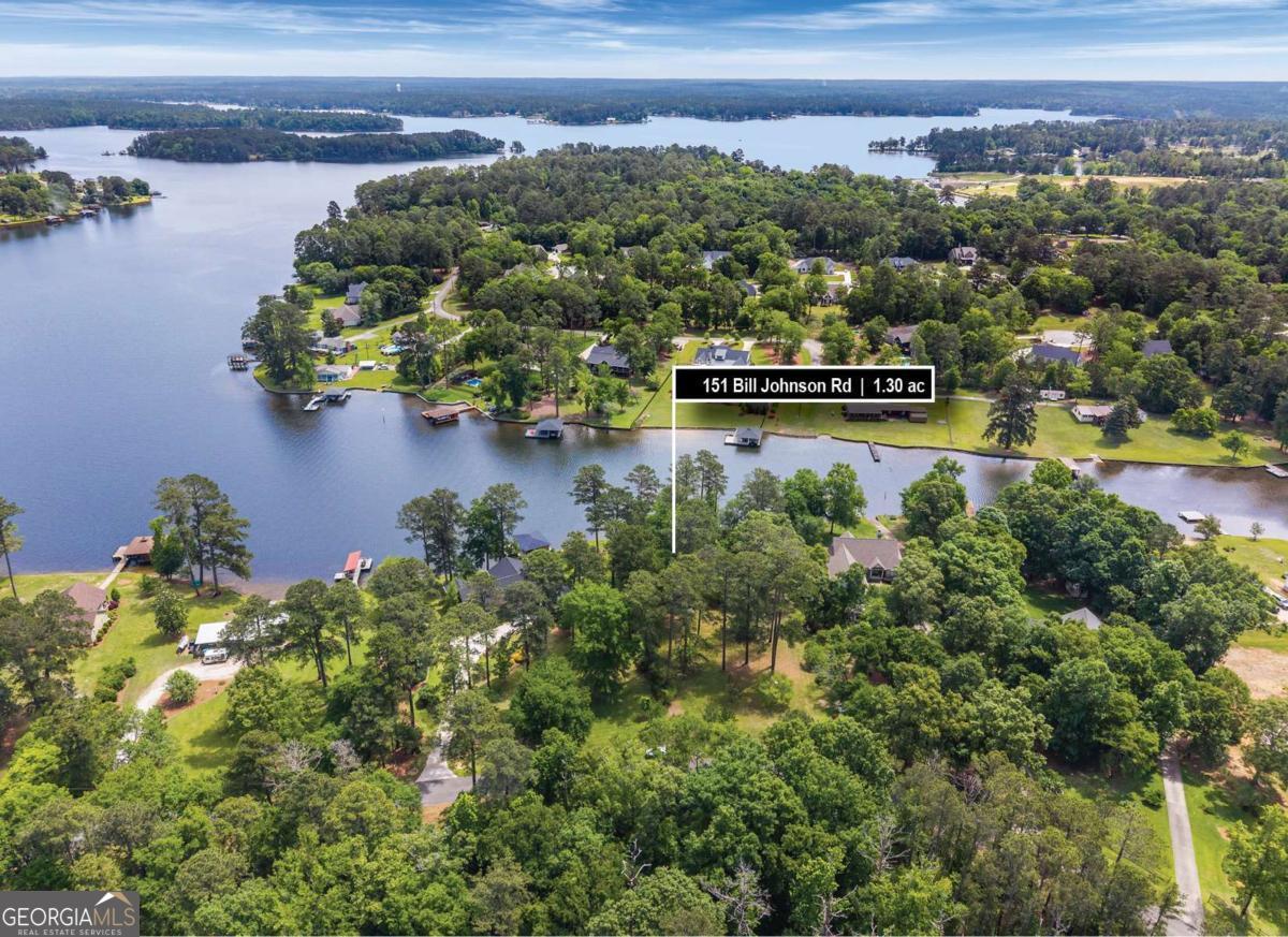 151 Bill Johnson Road Northeast Milledgeville, GA 31061 - Photo 27 of 27 a view of a lake with a city