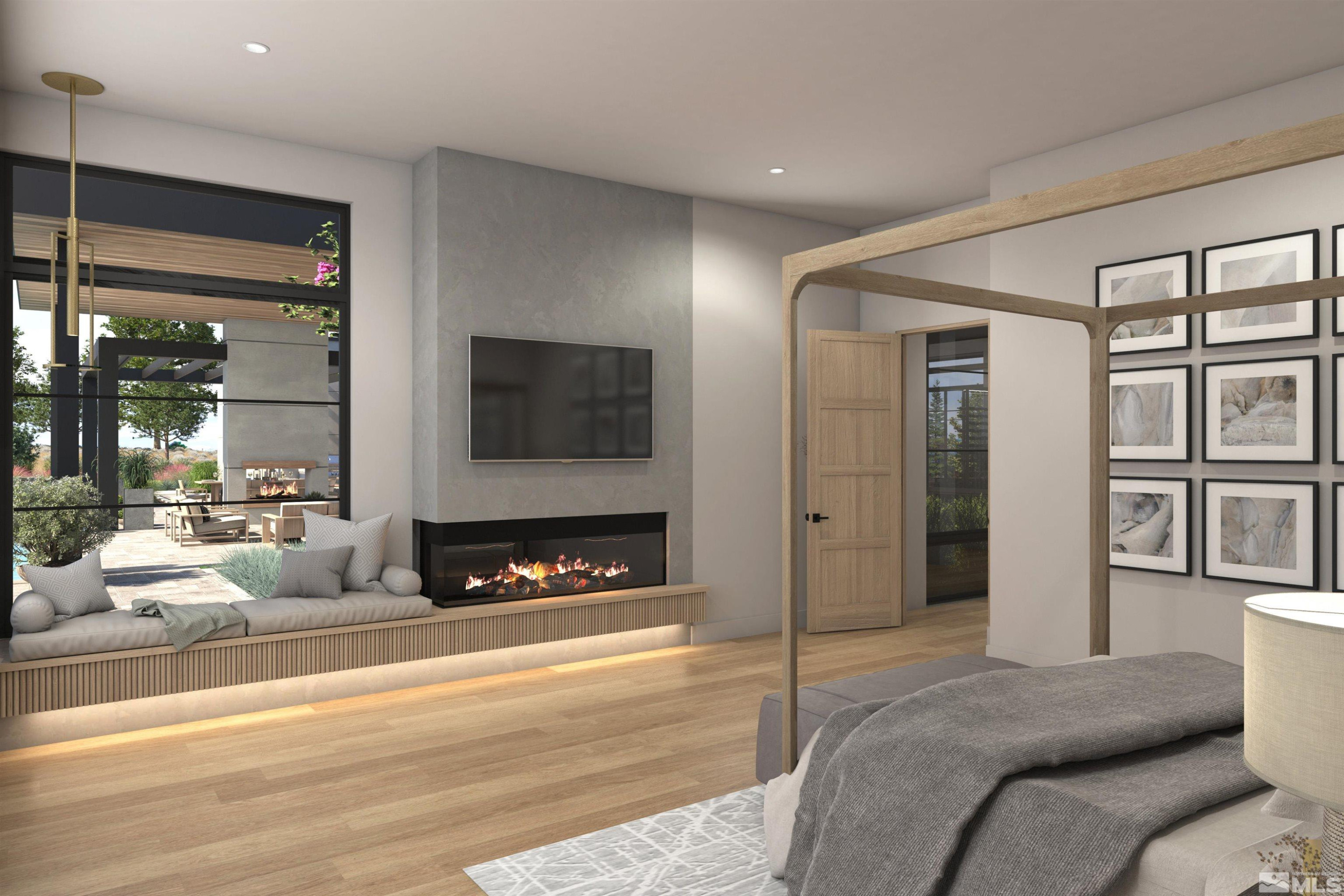 17 Glenhaven Drive Reno, NV 89511 - Photo 18 of 38 a living room with furniture and a flat screen tv