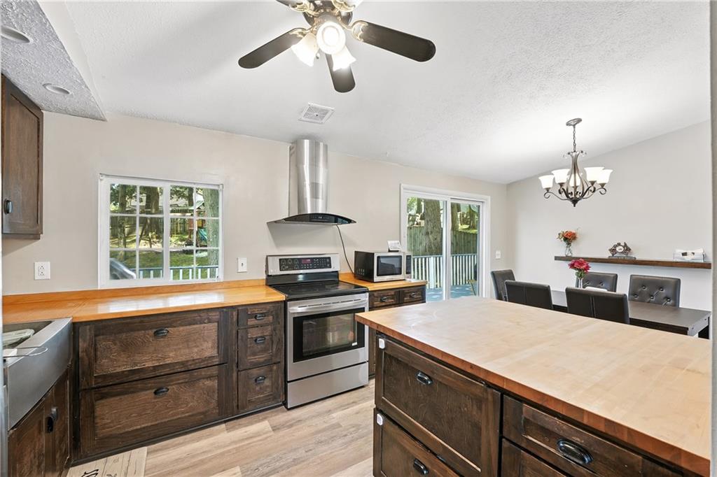 2066 Powell Road Cranberry Township, PA 16066 - Photo 15 of 44 a kitchen with a stove and a window