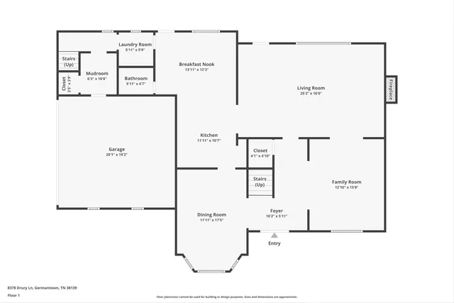 $625,000 | 8378 Drury Lane, Germantown, TN 38139