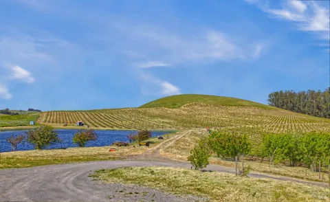 a view of a blue sky view