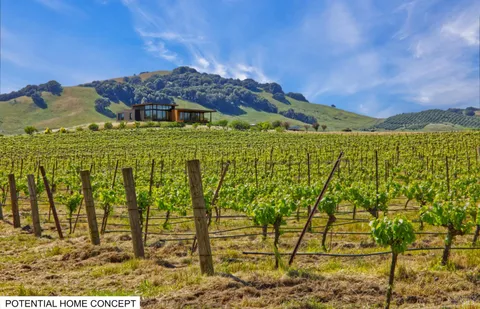 a view of an ocean and beach