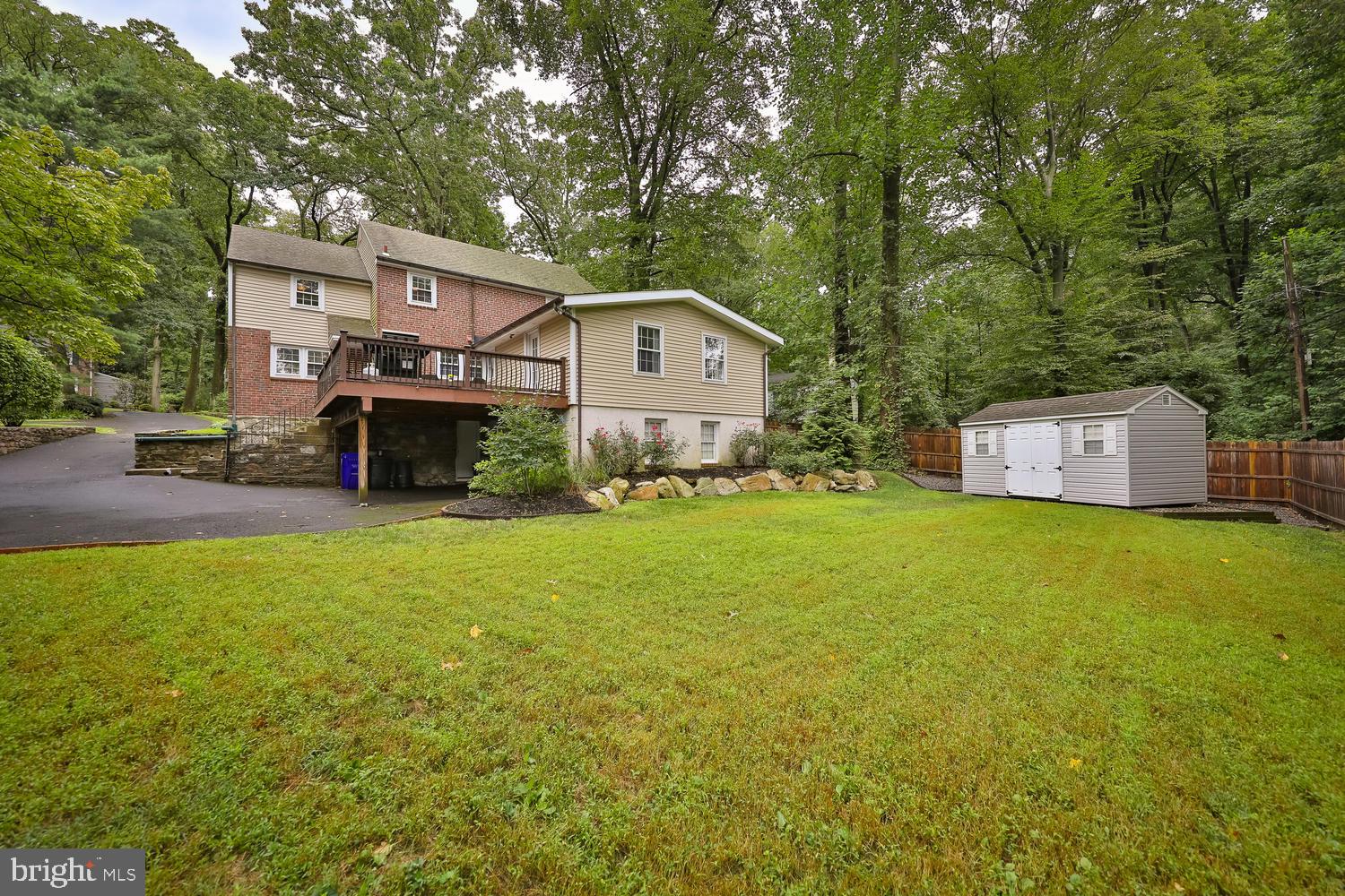 612 Bridle Road Glenside, PA 19038 - Photo 43 of 45 Back Yard / Storage Shed